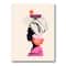 Designart - Ethnic Portrait of African American Woman - Modern Canvas Wall Art Print